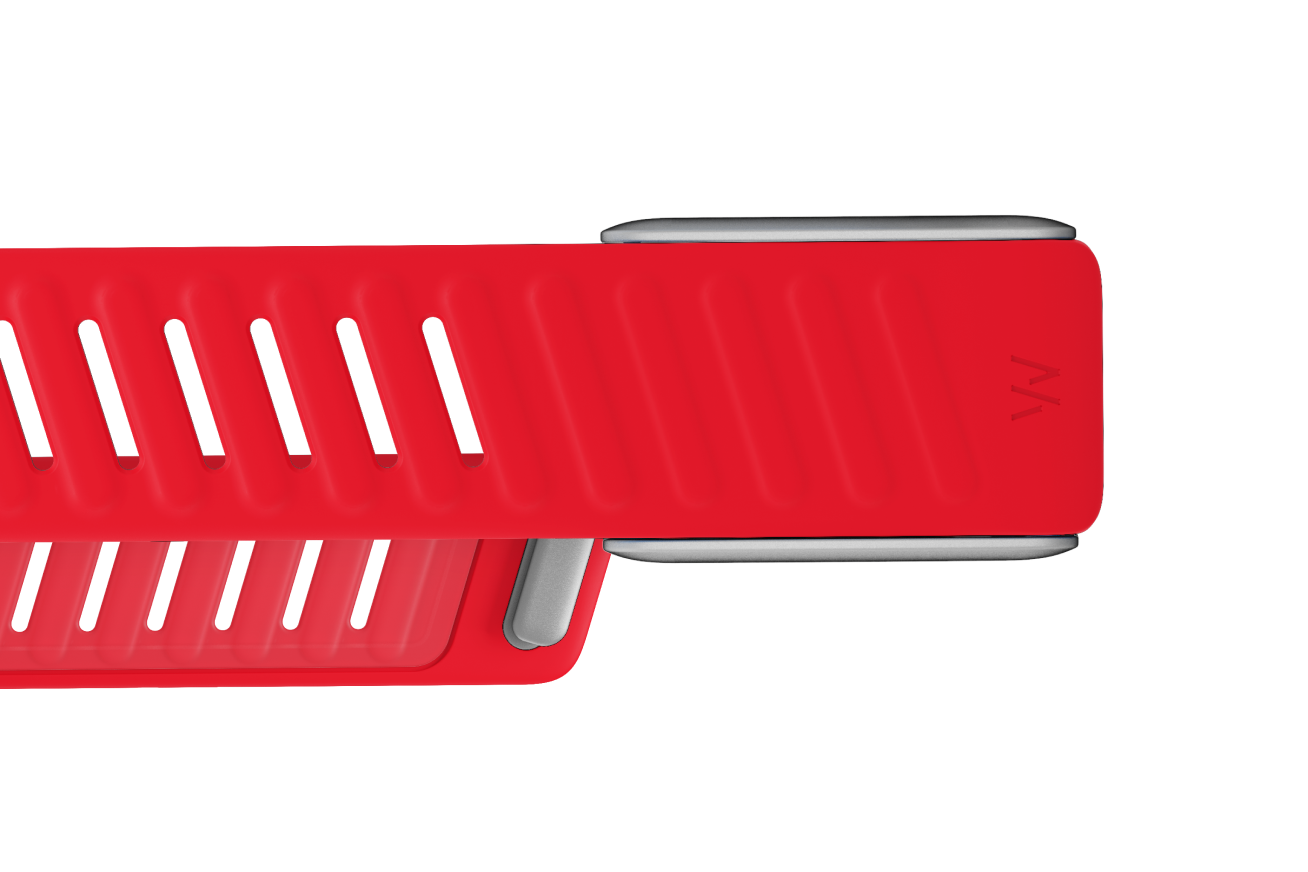 Robuuste comfortabele siliconen polsband compatibel met Whoop 5, Whoop